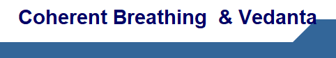 Coherent Breathing  & Vedanta
